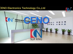 企業の適用のためのフランジが付いている1000Mギガビットのイーサネット スリップ リング