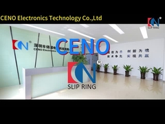 2つのチャネル ギガビットのイーサネット スリップ リング企業の適用のための統合されたスリップ リング