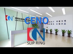 IP51 & 300RPMの低温100Mイーサネットパンケーキスリップリングコレクター