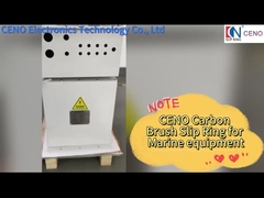 海洋の適用のための結合のポストが付いている高い現在のカーボン・ブラシのスリップ リングIP54