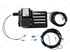 2チャネルの光ファイバー回転関節 MM