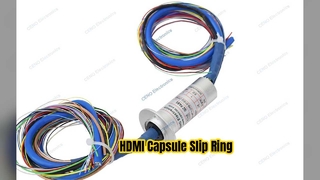 HDMI カプセル スリップ リング (イーサネット付き)