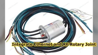 イーサネット信号とRFロータリージョイントを統合