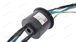 電源とイーサネット信号を備えた低温スリップ リング