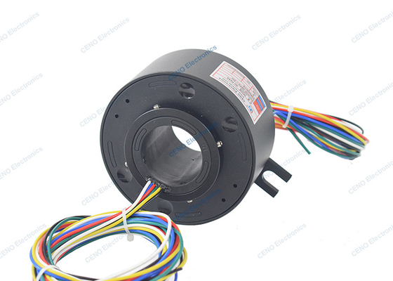 6回路 10A 電気 スリップリング 内孔 38mm 産業用システム