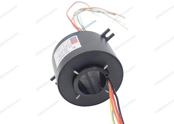 8回路 ID50mm と 電気 通過 穴 スリップリング 産業 システム