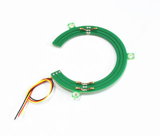 穴を通した平らなパンケーキ スリップ リング薄いスペースElectrombileのための55mm 0-5VDC