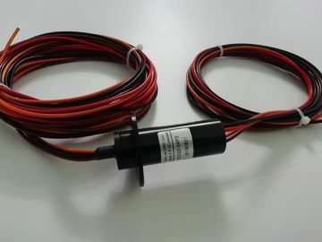 木製の働く機械のためのIP65カプセルのスリップ リングOD 22mm貴金属の接触材料