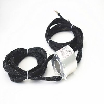 24VDC 38.1mmの移動力の内部の退屈させたロータリージョイントのスリップ リング